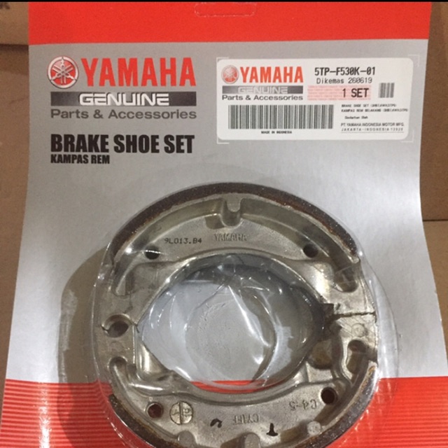 KAMPAS REM BELAKANG JUPITER Z LAMA VEGA FIZR ASLI ORI YAMAHA 5TP F530K 01