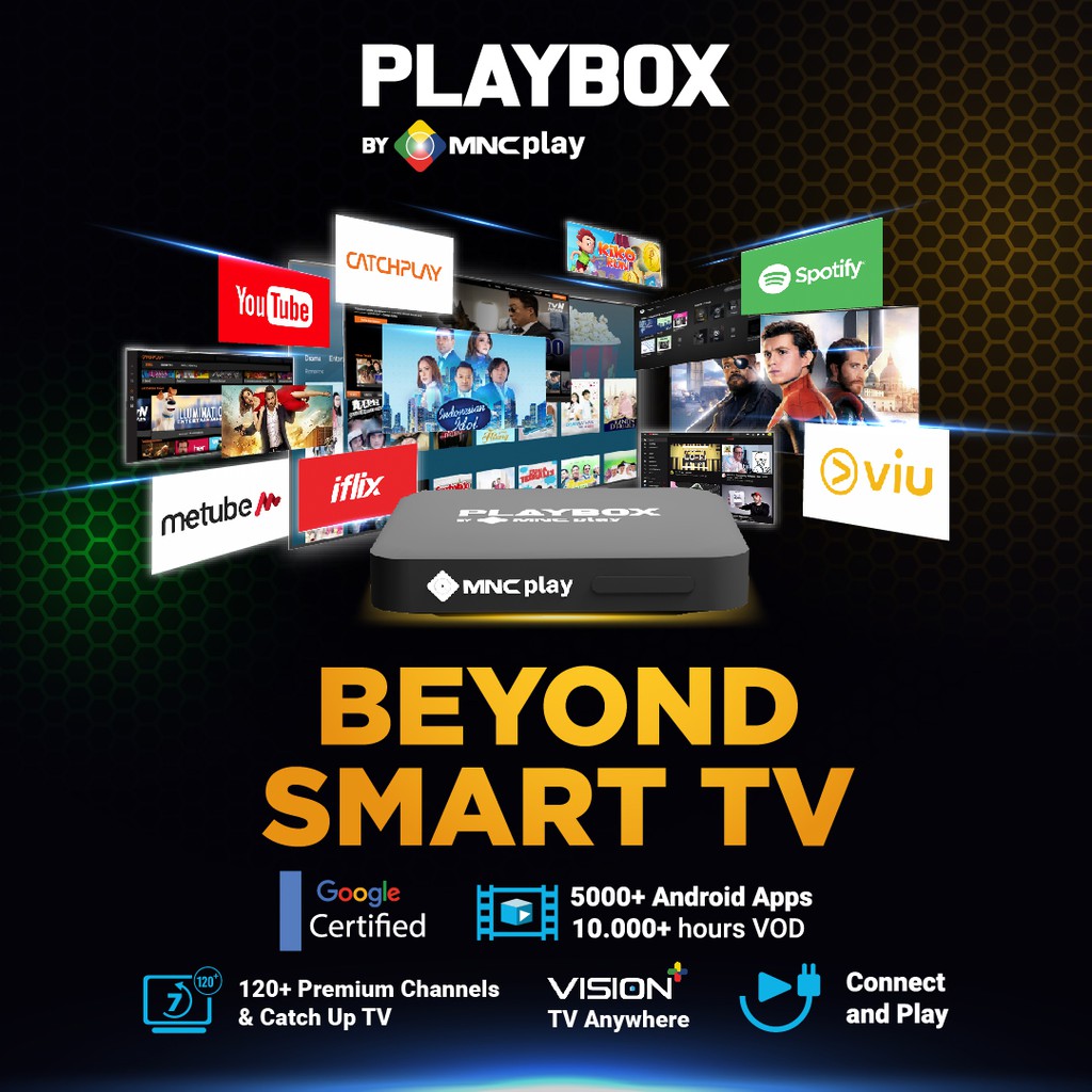 Android TV Playbox by MNC Play - Entry Pack