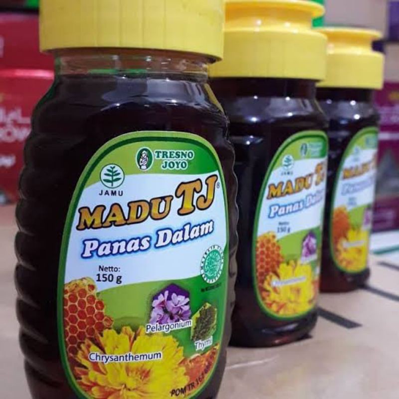 Madu tj panas dalam 150 gram || panas dalam || pelega tenggorokan