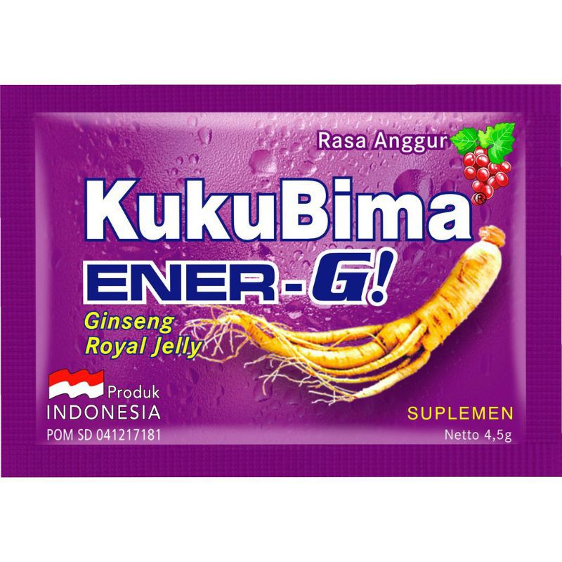 KUKU BIMA ENERGI RASA ANGGUR WARNA UNGU