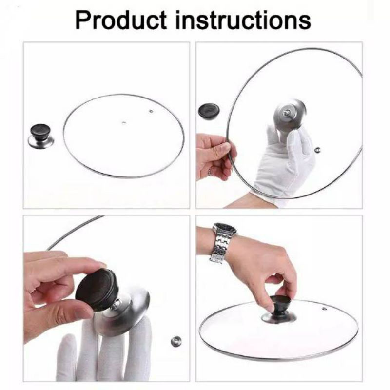 Pegangan Tutup Panci Bulat