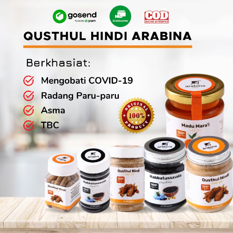 Paket Premium Qusthul Qustul Qistul Kustul Quds Quts Qusth Qust Al Hindi Habbats Original Serbuk