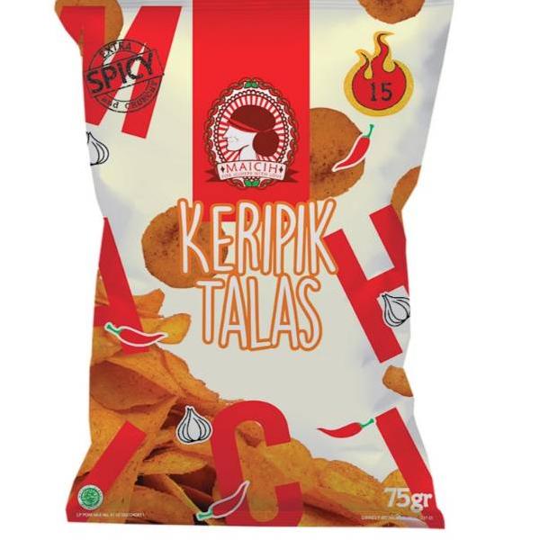 

[7.7] MAICIH KERIPIK TALAS LEVEL 15 75GRAM buruan