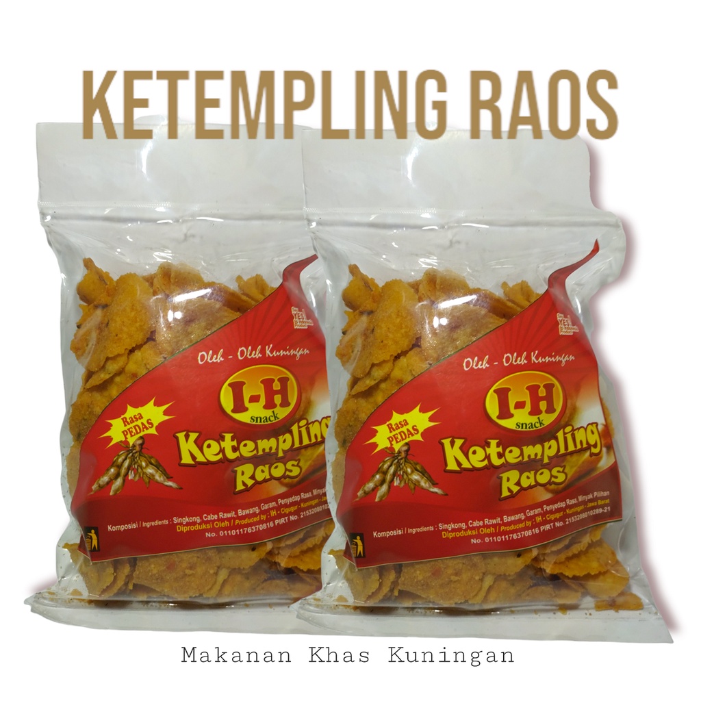 

Ketempling Raos singkong pedas