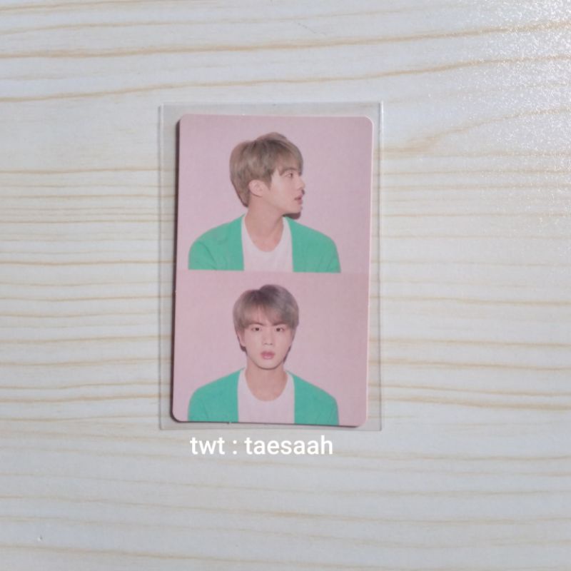 OFFICIAL PHOTOCARD BTS JIN PERSONA 1 / PC JIN PERSONA 1