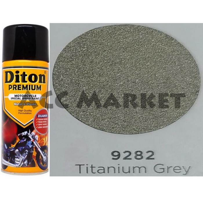 Pilox Diton Premium Pilok Pylox Abu Titanium Grey 9282