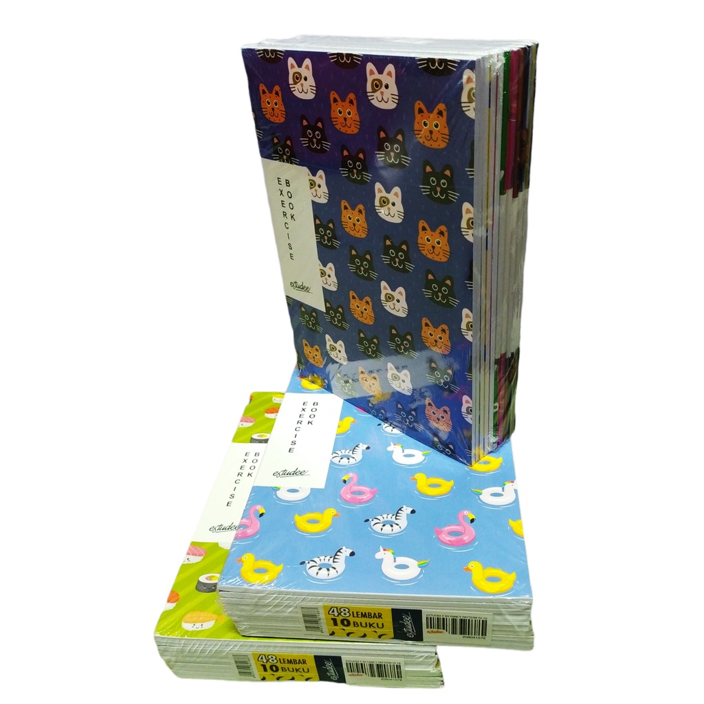 

Gramedia Jayapura - Estudee F B5 Fancy Pattern Isi 10