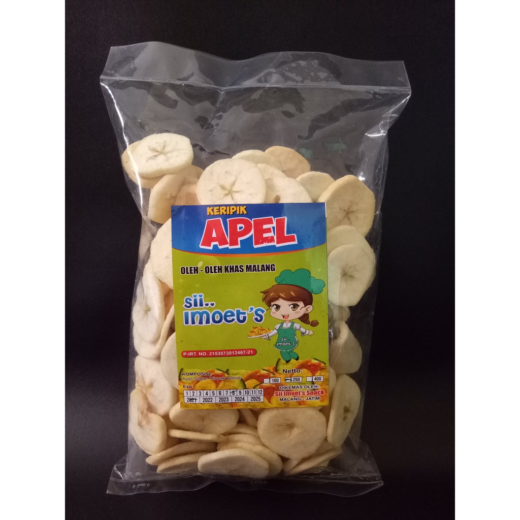 

BJM - KRIPIK BUAH APEL SI IMOET 250 GRAM