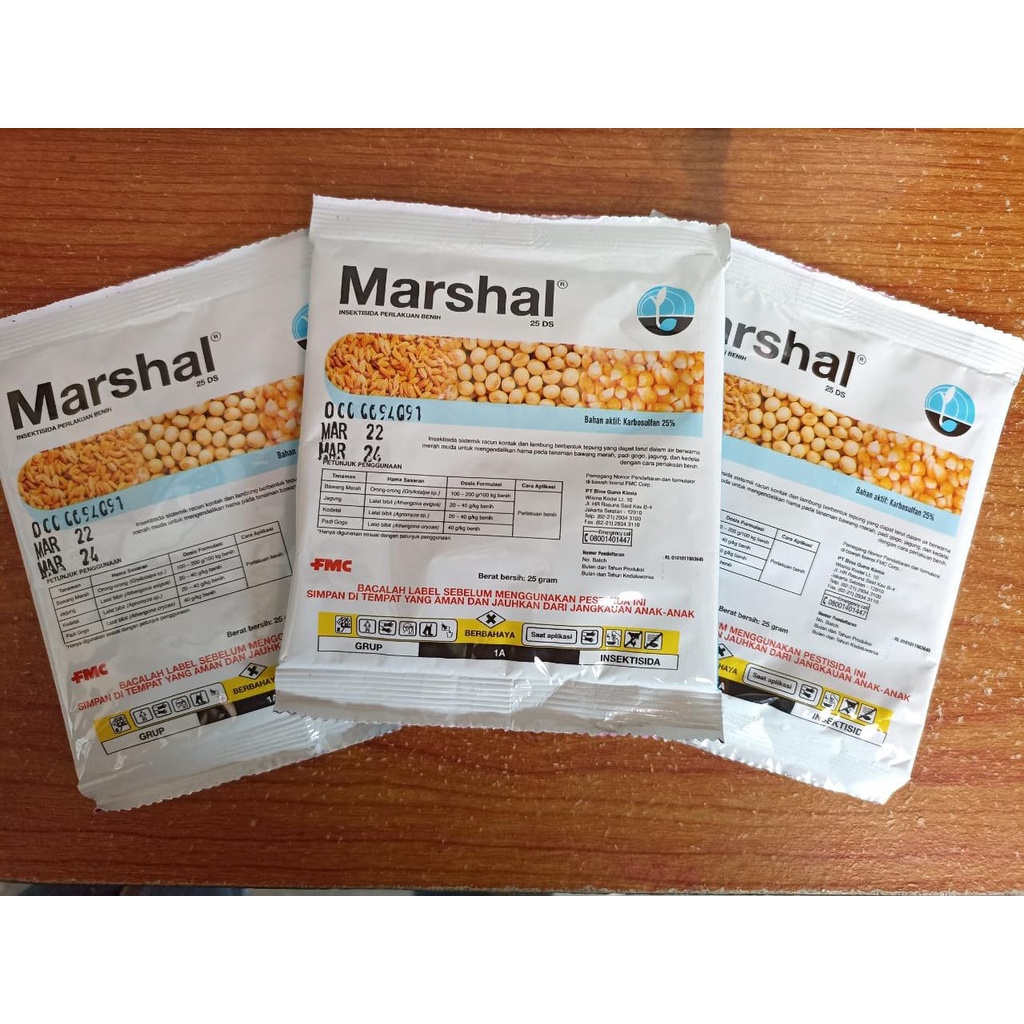 Insektisida Marshal Marsal Bubuk 25 gr