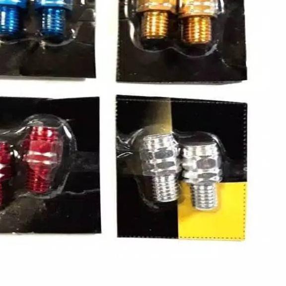 FLASH SALE BAUT TUTUP SPION/BAUT TUTUP LUBANG SPION CNC YAMAHA & HONDA NMAX/PCX/AEROX/LEXI & MOTOR L