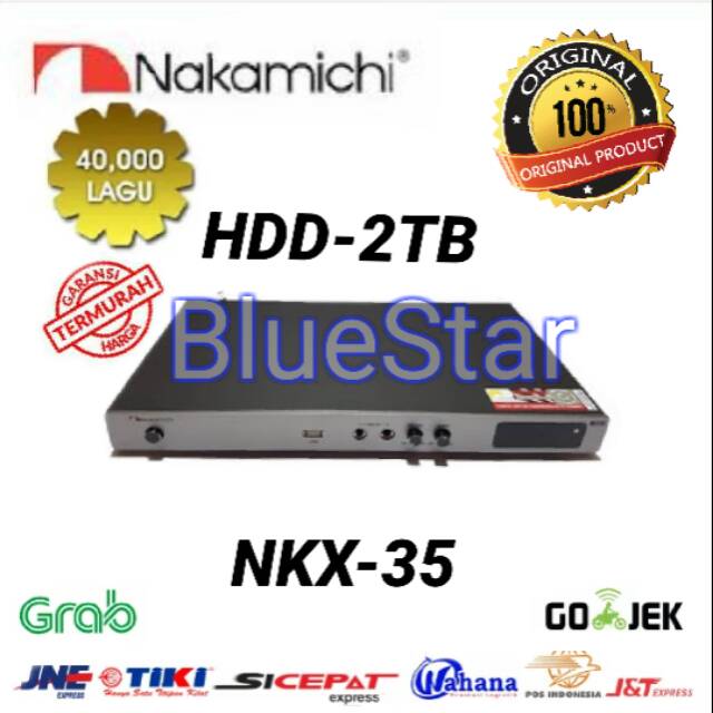 DVD Player Karaoke Nakamichi NKX 35 Original HDD-2TB