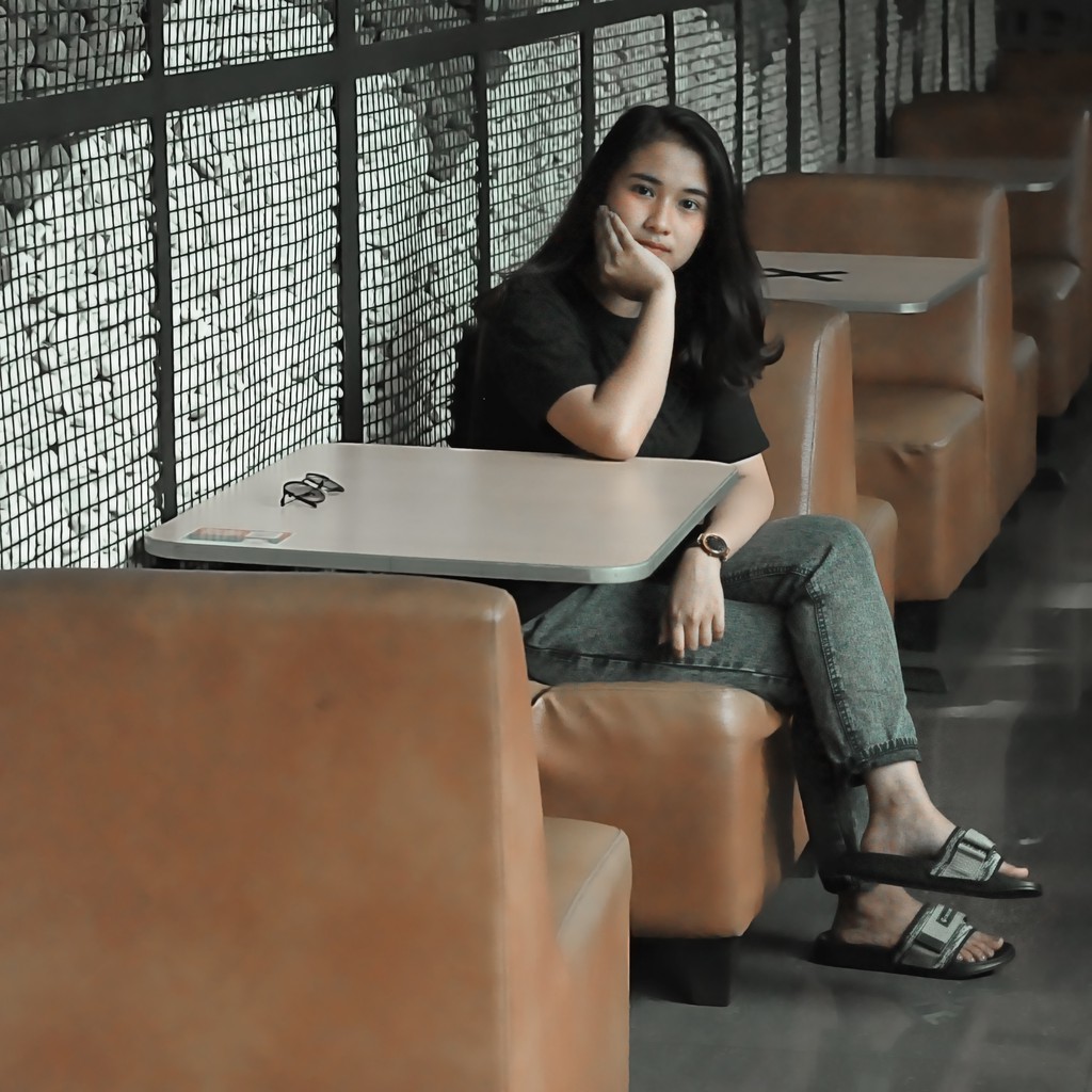 Crousel Sandal slop Casual \ Unisex - Santos Black x Grey-5