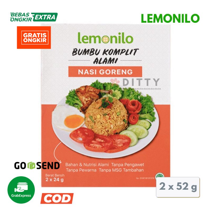 Lemonilo Bumbu Komplit Nasi Goreng 48 gr