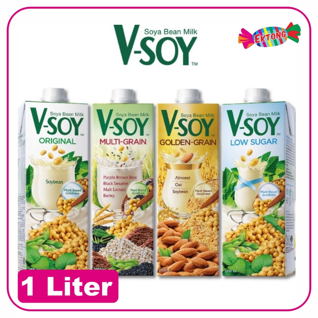 

V SOY 1LITER / SUSU KEDELAI