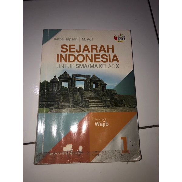 ERLANGGA SEJARAH INDONESIA (KELAS 10)