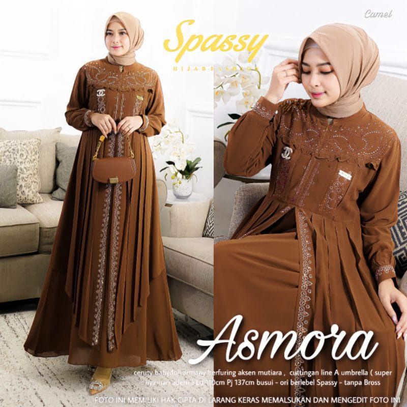 Asmora dress premium by spassy