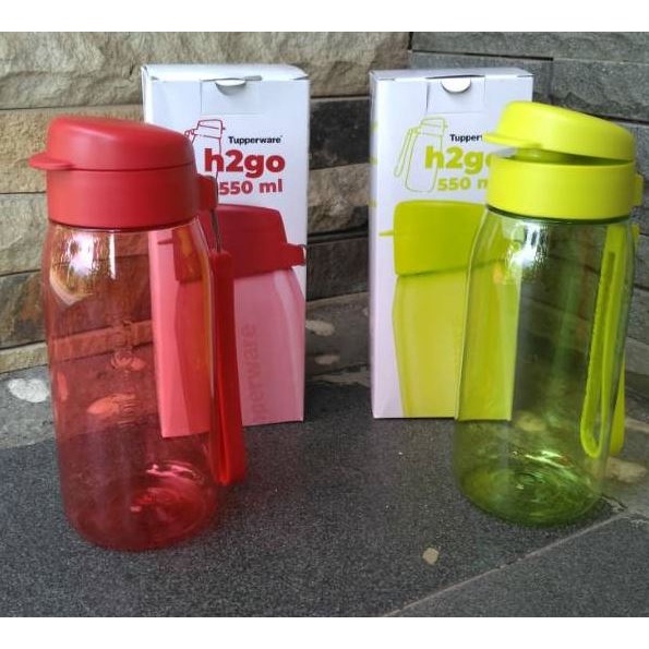 TERBARU H2GO 550ML HIJAU / MERAH