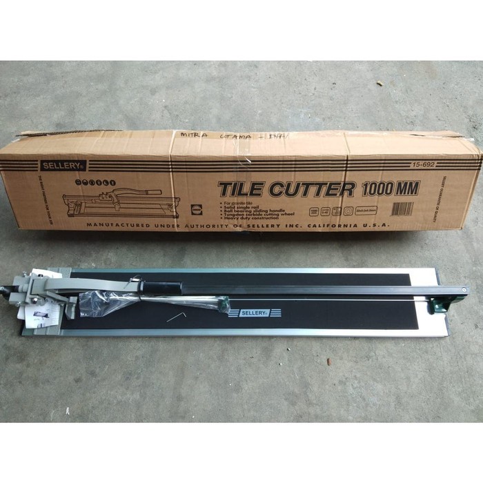 Alat Dorong Keramik - Alat Potong Keramik Meja - Tile Cutter 1 Meter