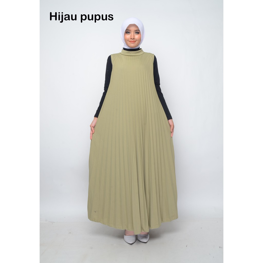 Gamis Plisket - Gamis Maxy Plisket 603 Mrs4