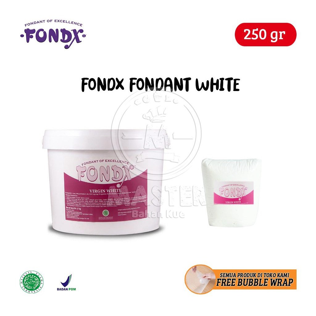 

Fondx/Fondex White Fondant 250 gr