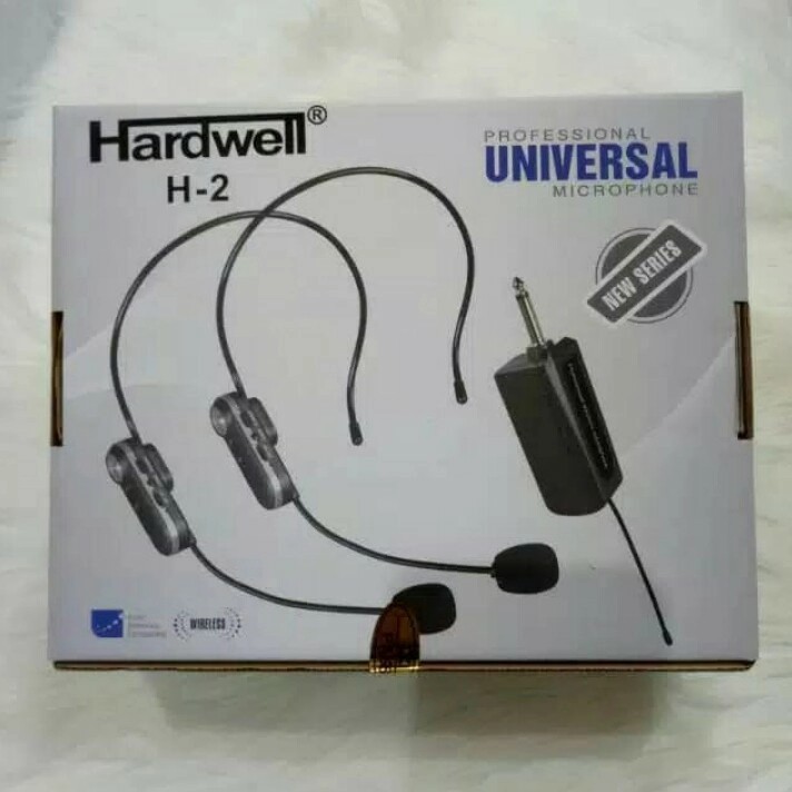 Mic Wireless Hardwell H2 Hardwell H 2 Hardwell h2 Original Mic Bando