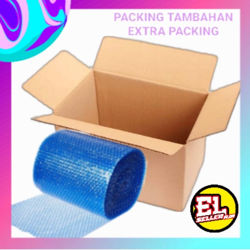 

packing tambahan ekstra packing barang aman sampai tujuan