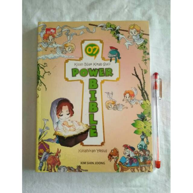Power Bible 7 Buku komik alkitab