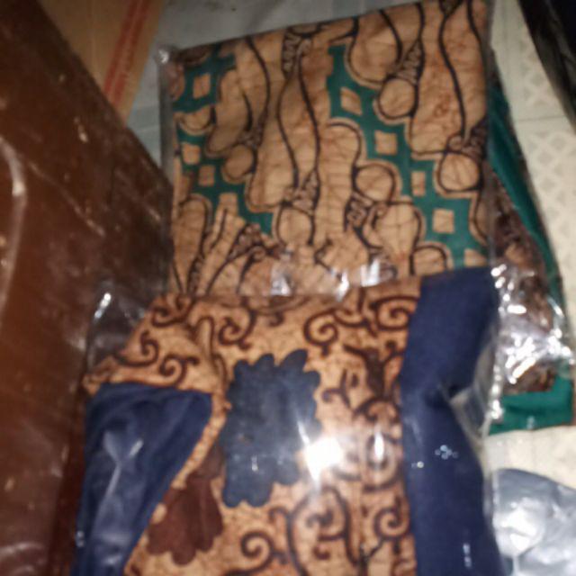 Gamis Batik Meisya Style Rampel Jumbo Ld120