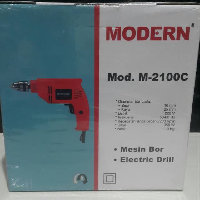 MESIN BOR MERK MODERN M 2100C