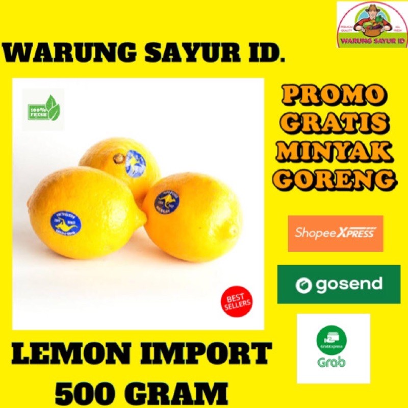 

LEMON IMPORT GRADE A 1/2 KG