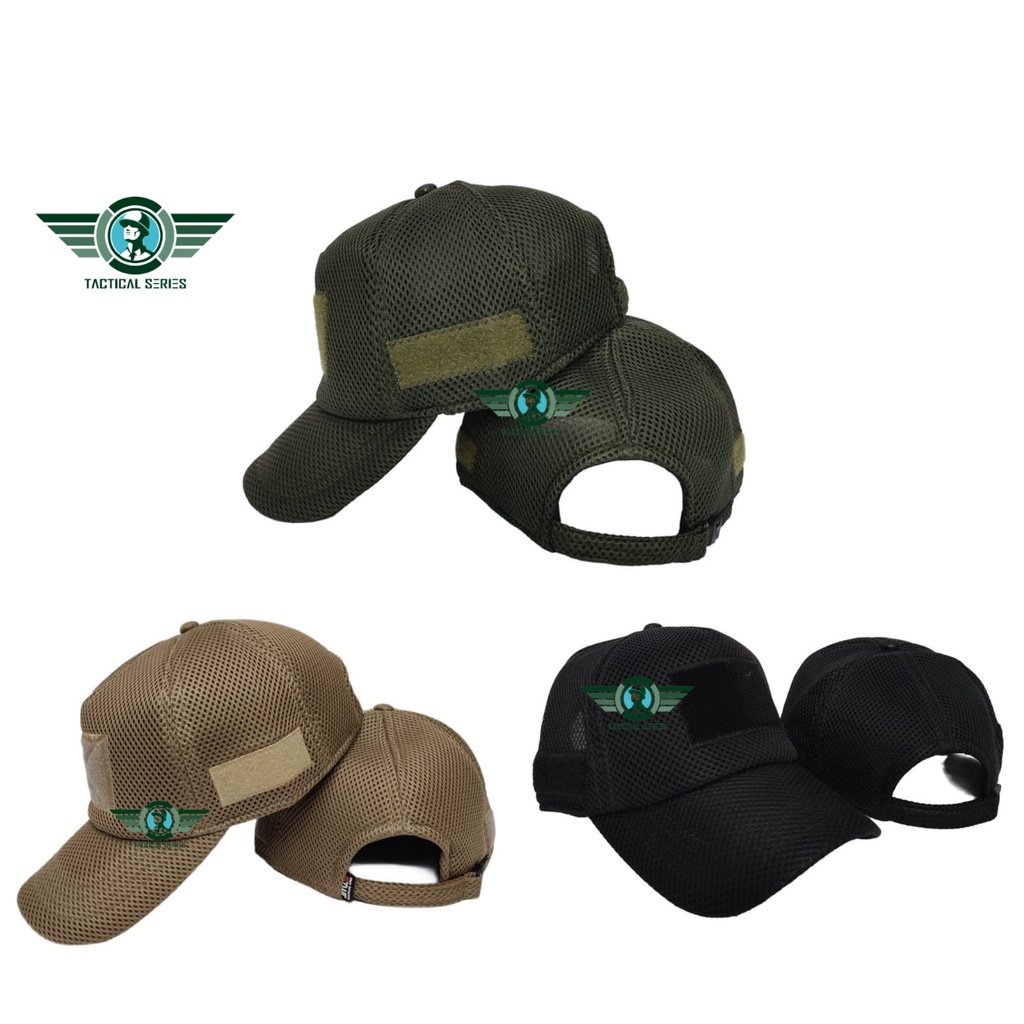 TOPI JARING VELCRO / TOPI BASEBALL / TOPI PRIA WANITA / TOPI TACTICAL / TOPI ARMY / TOPI / TOPI GUNUNG