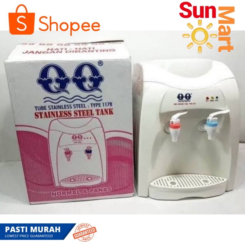 DISPENSER MURAH QQ PUTIH / DISPENSER AIR PANAS NORMAL / DISPENSER GALON MURAH