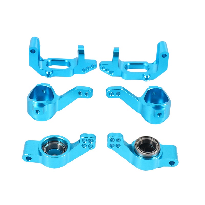 Aluminum Alloy Front Steering Cup Mount Set for Traxxas Slash 2WD RC Car Truck