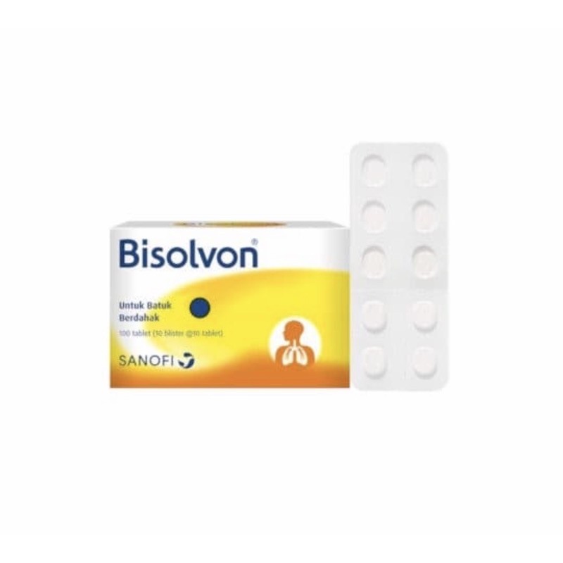 Bisolvon strip 10 tablet ( obat batuk berdahak dewasa )