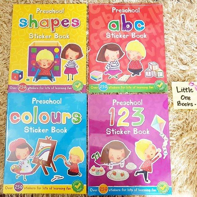 

Preschool sticker book / buku sticker / buku stiker / bukustiker
