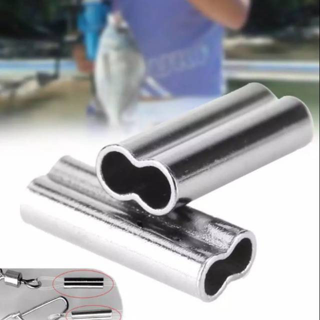 Konektor kawat pancing