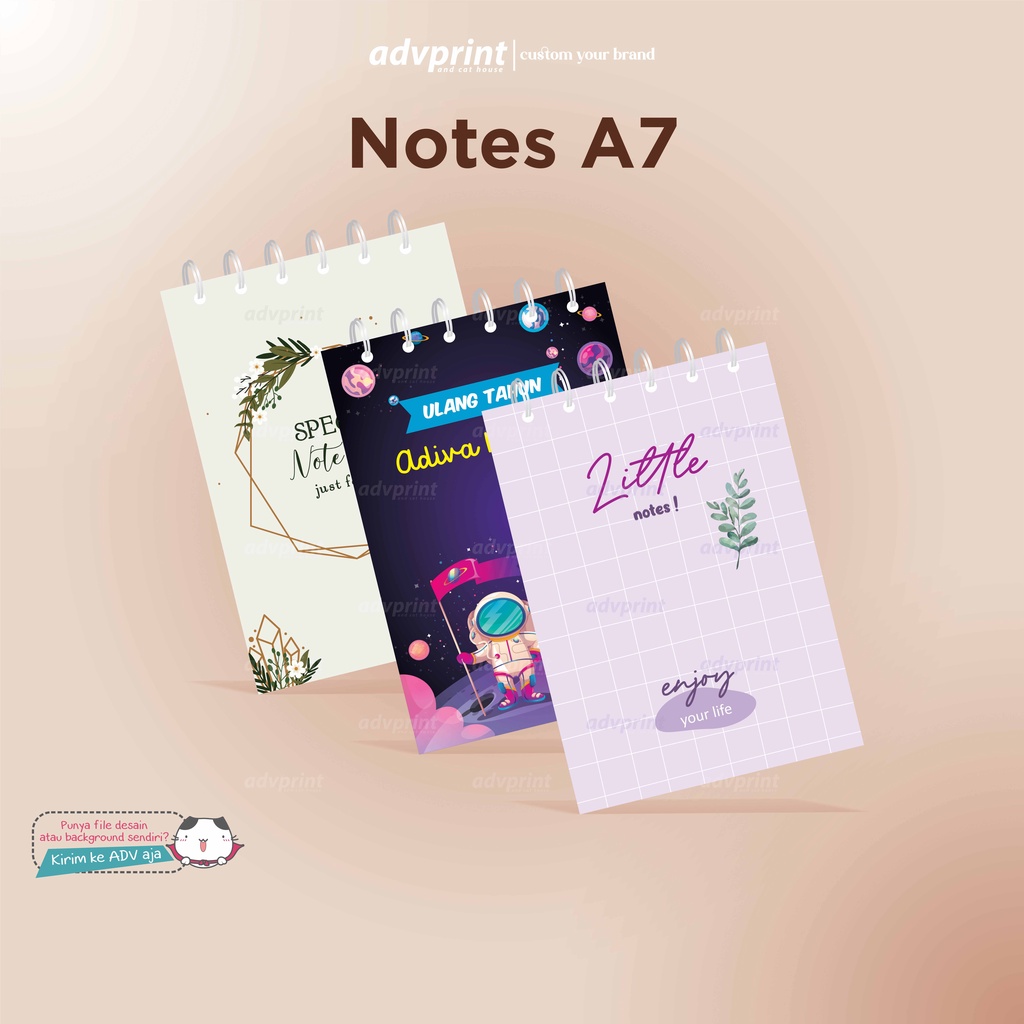 

NOTES A7 ◽ MIN ORDER 2 PC ◽ NOTE BOOK ◽ SOUVENIR MURAH ◽ SOUVENIR ULTAH ◽ WEDDING ◽ USAHA ◽ ULANG TAHUN ◽ BUKU CATATAN NOTES MINI CUSTOM