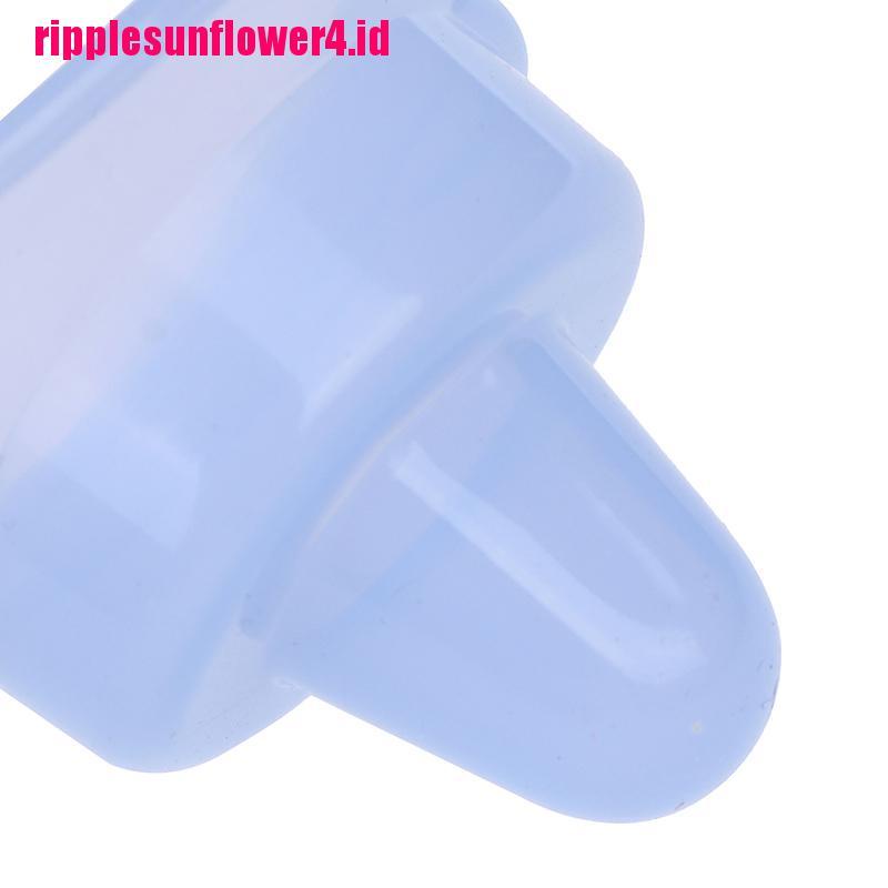 2pcs Alat Pencuci Mata Bahan Silikon Lembut Dapat Digunakan Kembali
