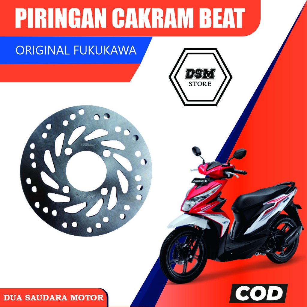 PIRINGAN CAKRAM BEAT ORIGINAL FUKUKAWA
