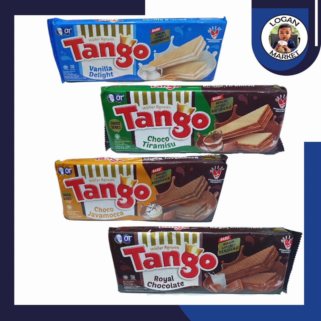 

Tango Long Wafer 110gr 110gram 110 gram Coklat Javamocca Tiramisu Vanila