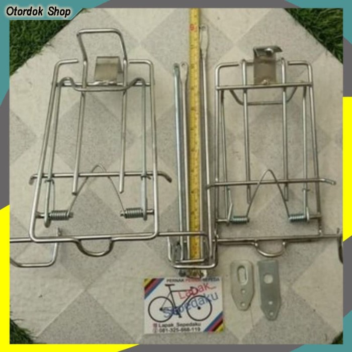 Aksesoris Sepeda - Rak Sepeda Bagian Depan Robot & Balap Jadul 26 & 27 Inch