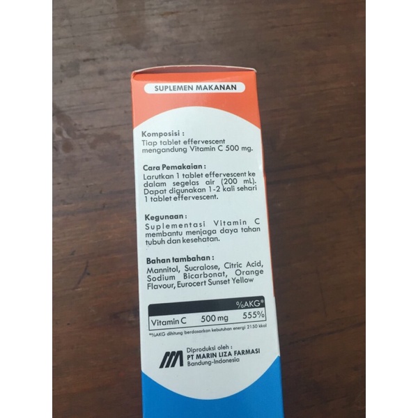 Merzavit C500 Vitamin C
