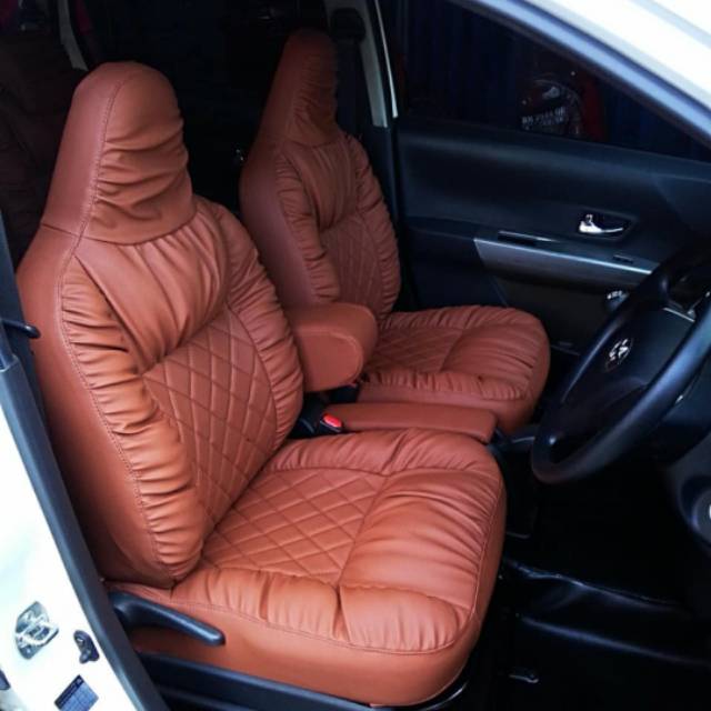 Sarung / Cover jok mobil sofa, agya, ayla brio, datsun bahan cherokee