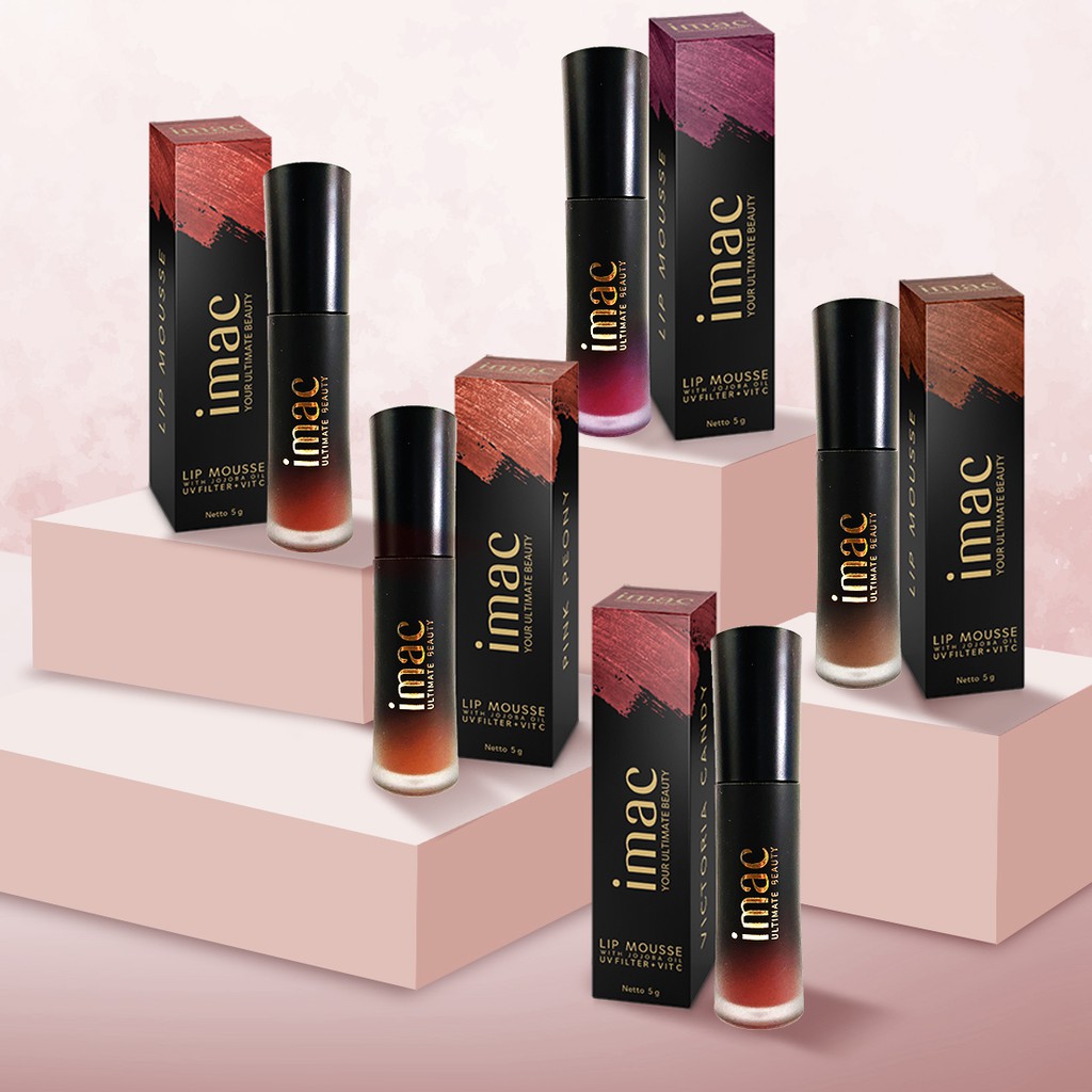 Imac Lip Mousse Pewarna Bibir Lembab dan Tahan Lama