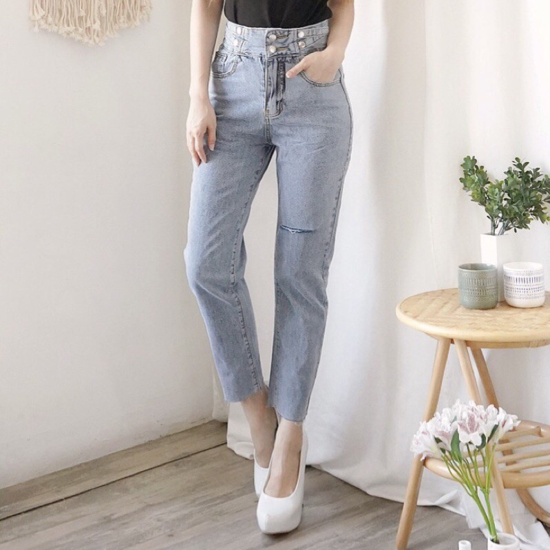 VIERLIN - Jeans 7780 - JEANS WANITA HIGH WAIST