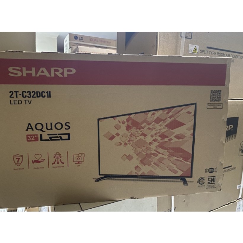 SHARP LED Digital TV 32&quot; DVB-T2 HDMI USB 2T C32DC1I 32DC1I 32DC1 C32DC