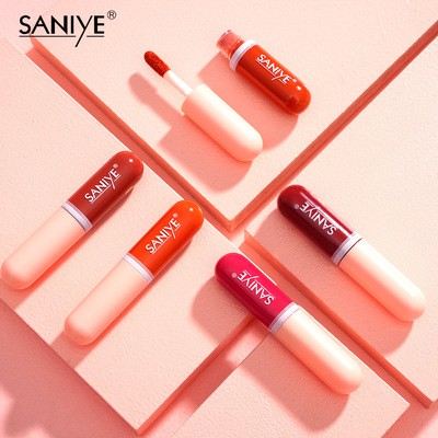 L1135 SANIYE 15 WARNA CAIR MINI KAPSUL LIP TINT MATTE LIPSTIK