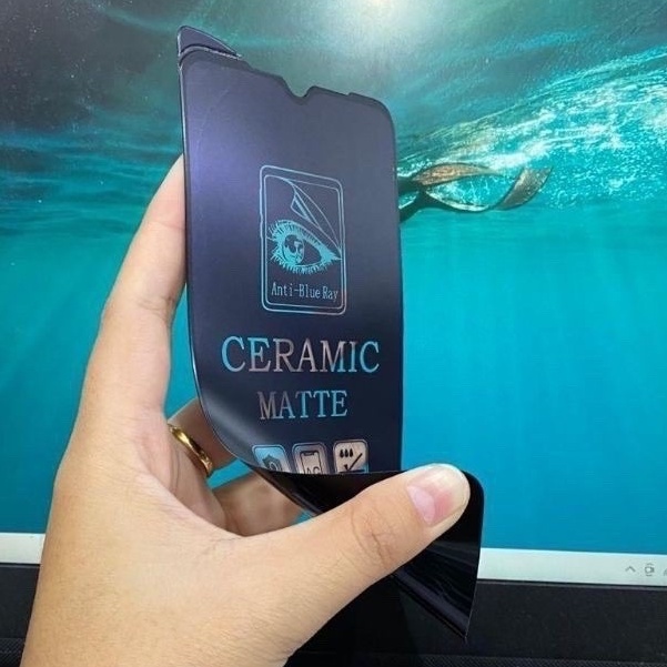 SCREEN PROTECTOR CERAMIC MATTE ANTI BLUE REALME C3 - FA