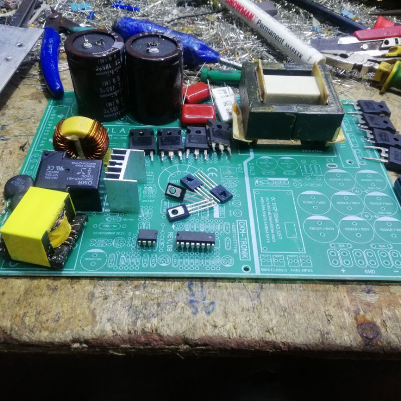 DIY SMPS FULLBRIDGE ocp 3,5kva lengkap
