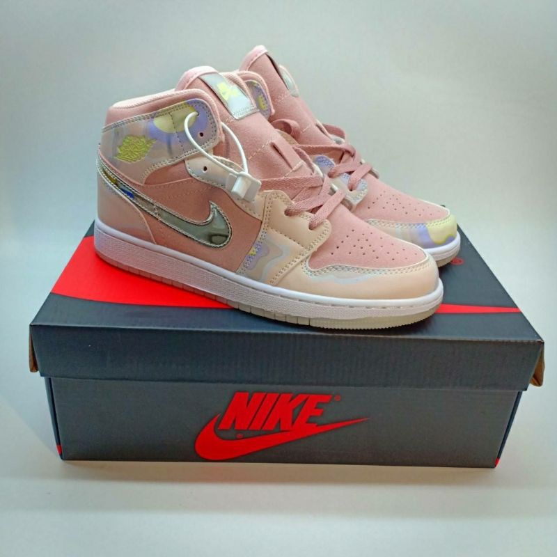 air jordan 1 washed coral